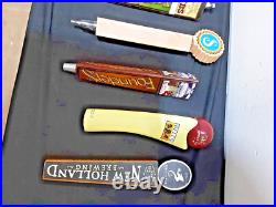 Lot Of 14beer Tap Handles Draft Beer Tapper Holders