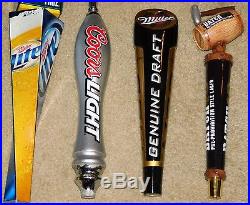 Lot Of (19) Killer BEER TAP HANDLE HANDLES KNOBS Canoes Ceramic Boxed WOW