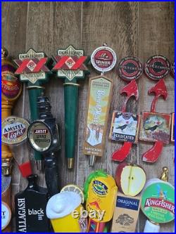 Lot Of 29 Beer Tap Handles Kona Sierra Nevada Allagash Heineken Dos Equis