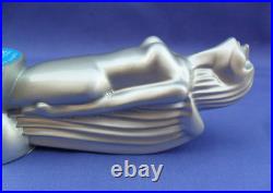 Lot Of 2 Mother Road Beer Tap Handle Hood Ornament Chrome & Rare Orange Arizona