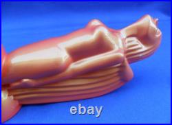 Lot Of 2 Mother Road Beer Tap Handle Hood Ornament Chrome & Rare Orange Arizona