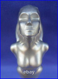Lot Of 2 Mother Road Beer Tap Handle Hood Ornament Chrome & Rare Orange Arizona