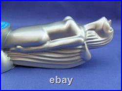 Lot Of 2 Mother Road Beer Tap Handle Hood Ornament Chrome & Rare Orange Arizona