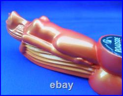 Lot Of 2 Mother Road Beer Tap Handle Hood Ornament Chrome & Rare Orange Arizona