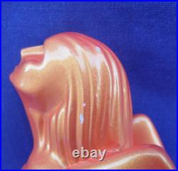 Lot Of 2 Mother Road Beer Tap Handle Hood Ornament Chrome & Rare Orange Arizona