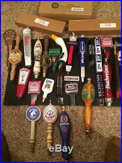 Lot Of 31, beer tap handle, New in the Box Shiners, Bridgeport Negro Cafe