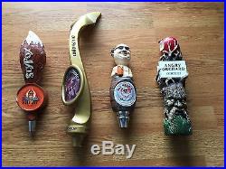 Lot Of 35 Mixed Beer Ale Cider Tap Handles