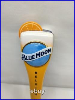 Lot Of 3 Beer Tap Handle Knob Top Keg Bar Blue Moon, ACE, Michelob