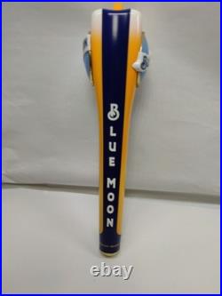 Lot Of 3 Beer Tap Handle Knob Top Keg Bar Blue Moon, ACE, Michelob