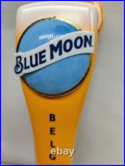 Lot Of 3 Beer Tap Handle Knob Top Keg Bar Blue Moon, ACE, Michelob