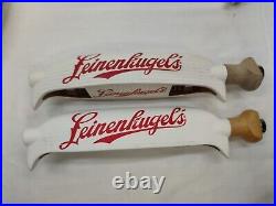 Lot Of 5 Leinenkugel Tap Beer Handles With 3 Summer Shandy Lemon Wheel