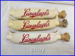 Lot Of 5 Leinenkugel Tap Beer Handles With 3 Summer Shandy Lemon Wheel