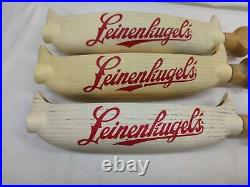 Lot Of 5 Leinenkugel Tap Beer Handles With 3 Summer Shandy Lemon Wheel