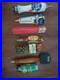Lot Of 7 Beer Taps Including Limited Edition Sam Adams Chalkboard Tap