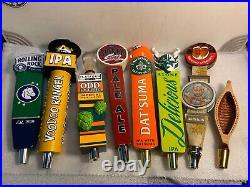 Lot Of 8 Plus 1 New U. S. Brewery Draft Beer Tap Handles. 9 Taps Total. All New