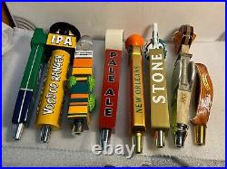 Lot Of 8 Plus 1 New U. S. Brewery Draft Beer Tap Handles. 9 Taps Total. All New