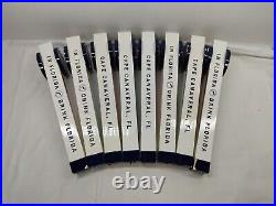 Lot Of 8 TAP HANDLES In Florida Drink Florida Beer- Restaurant/Bar