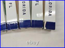 Lot Of 8 TAP HANDLES In Florida Drink Florida Beer- Restaurant/Bar