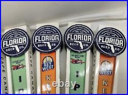 Lot Of 8 TAP HANDLES In Florida Drink Florida Beer- Restaurant/Bar