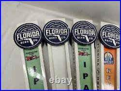 Lot Of 8 TAP HANDLES In Florida Drink Florida Beer- Restaurant/Bar