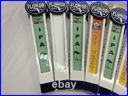 Lot Of 8 TAP HANDLES In Florida Drink Florida Beer- Restaurant/Bar