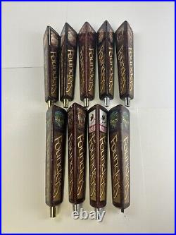 Lot Of 9 Founders Brewing IPA Beer Tap Handle Knob Bar 11 Lot Of 9 Founders Brewing IPA Beer Tap Handle Knob Bar 11