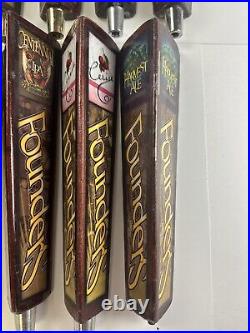 Lot Of 9 Founders Brewing IPA Beer Tap Handle Knob Bar 11 Lot Of 9 Founders Brewing IPA Beer Tap Handle Knob Bar 11