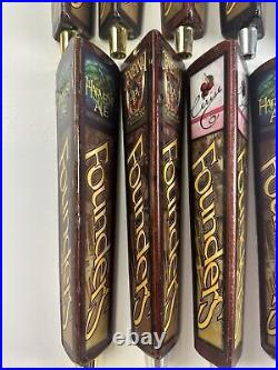 Lot Of 9 Founders Brewing IPA Beer Tap Handle Knob Bar 11 Lot Of 9 Founders Brewing IPA Beer Tap Handle Knob Bar 11