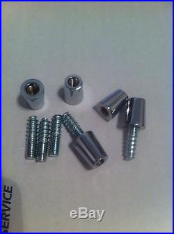 Lot of 10 hanger bolt mount screws. 3/8-16X 1 1/2 For beer tap handle display