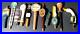 Lot of 11 Draft Beer Tap Handles Bar Decor Hoegaarden, Michelob, IPA variety +