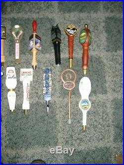 Lot of 20 beer tap handles-BELLS, DOGFISH HEAD, LAGUNITAS, STONE, ALASKAN++++