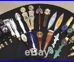 Lot of 25 Beer Tap Handles Brewery Tap Micro Craft Brew DogFish Sweetwater Bells