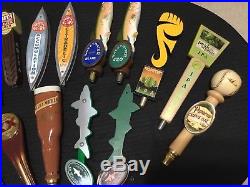 Lot of 25 Beer Tap Handles Brewery Tap Micro Craft Brew DogFish Sweetwater Bells