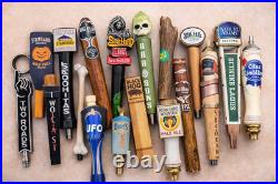 Lot of 27 Beer Tap Handles Craft Brewery Bar Keg Handles Lagunitas Samuel Adams