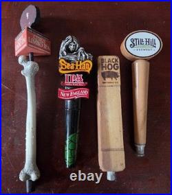 Lot of 27 Beer Tap Handles Craft Brewery Bar Keg Handles Lagunitas Samuel Adams