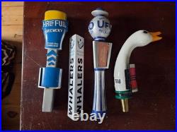 Lot of 27 Beer Tap Handles Craft Brewery Bar Keg Handles Lagunitas Samuel Adams
