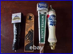 Lot of 27 Beer Tap Handles Craft Brewery Bar Keg Handles Lagunitas Samuel Adams