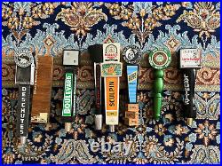 Lot of 30 tap beer handles Lincoln Angel City Coronado Brewing