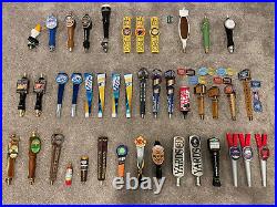 Lot of 42 Beer Tap Handles. New and Used. Over $1,200 Value. Home Collection