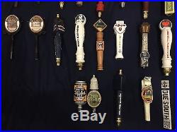 Lot of 57 beer tap handles