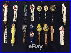 Lot of 57 beer tap handles