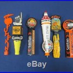Lot of 6 Beer Tap Handles Traveler, Lost Coast, San Tan Etc. (Inv#2)
