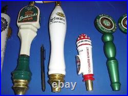Lot of 7 Beer Tap Handles! Ommegang Smithwicks Liefmans Coronado Mother Earth 01