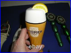 Lot of 7 Beer Tap Handles! Ommegang Smithwicks Liefmans Coronado Mother Earth 01