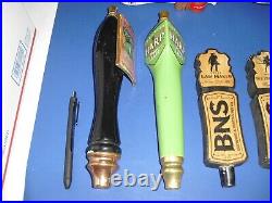 Lot of 9 Beer Tap Handles! Pacifico Stella Artois Left Coast BNS Sierra Nevada 6