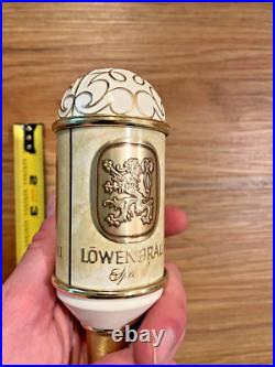 Lowenbrau Beer Tap Handle Knob Top Keg Bar Brewing Draft Special Lion Vintage
