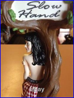 Lucette Slow Hand beer tap handle New in the Box FREE SHIPPING