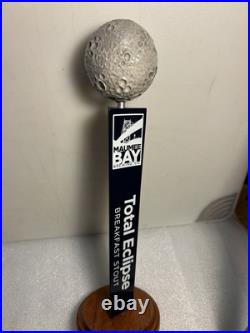 MAUMEE BAY BREWING TOTAL ECLIPSE BREAKFAST STOUT LUNAR draft tap handle. OHIO