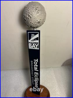MAUMEE BAY BREWING TOTAL ECLIPSE BREAKFAST STOUT LUNAR draft tap handle. OHIO