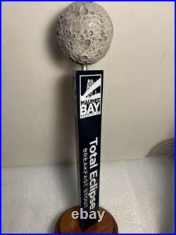 MAUMEE BAY BREWING TOTAL ECLIPSE BREAKFAST STOUT LUNAR draft tap handle. OHIO